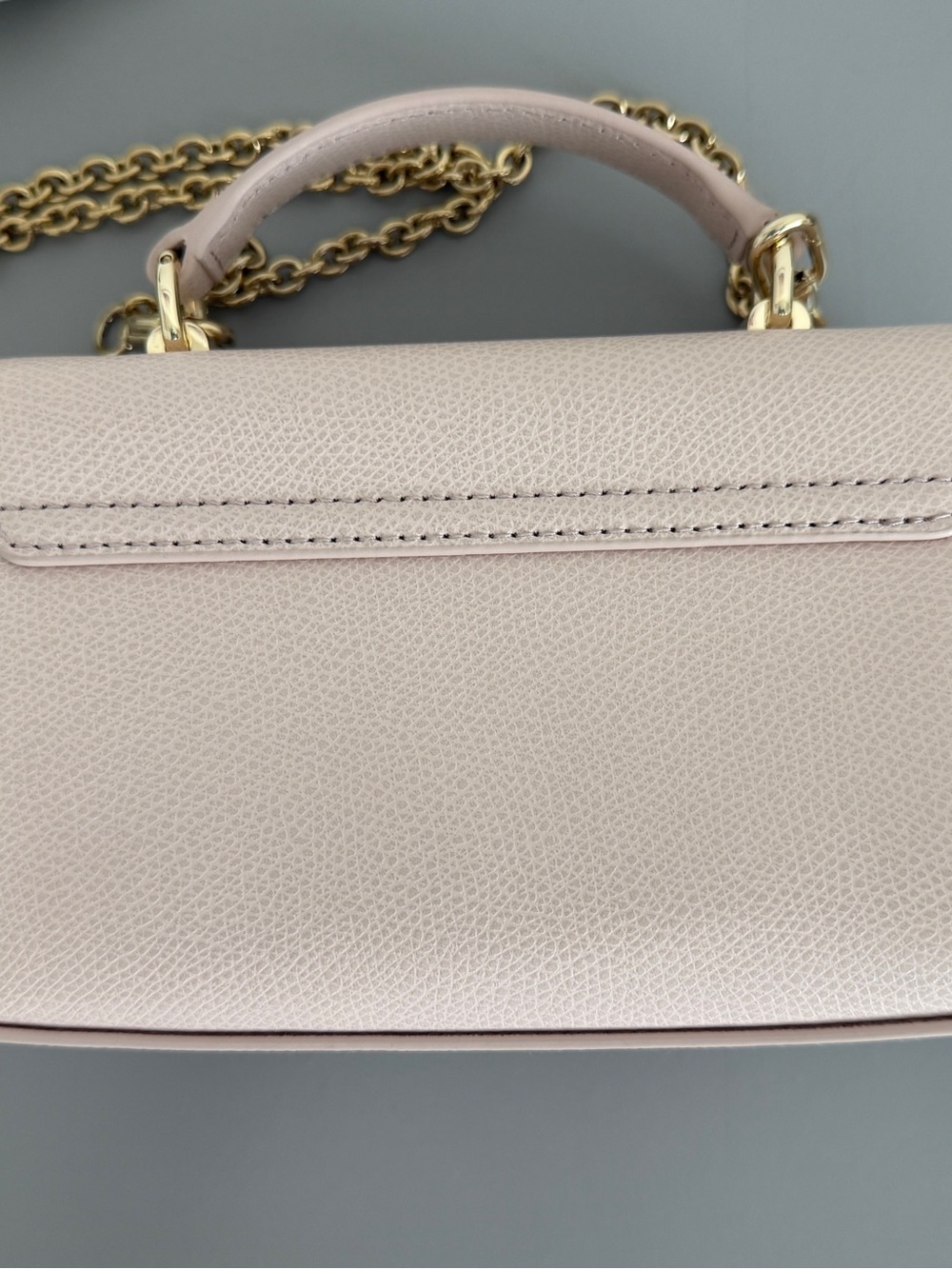 FURLA 1927 Mini Top Handle Bag Pink Shoulder Bag - Picture 3 of 7